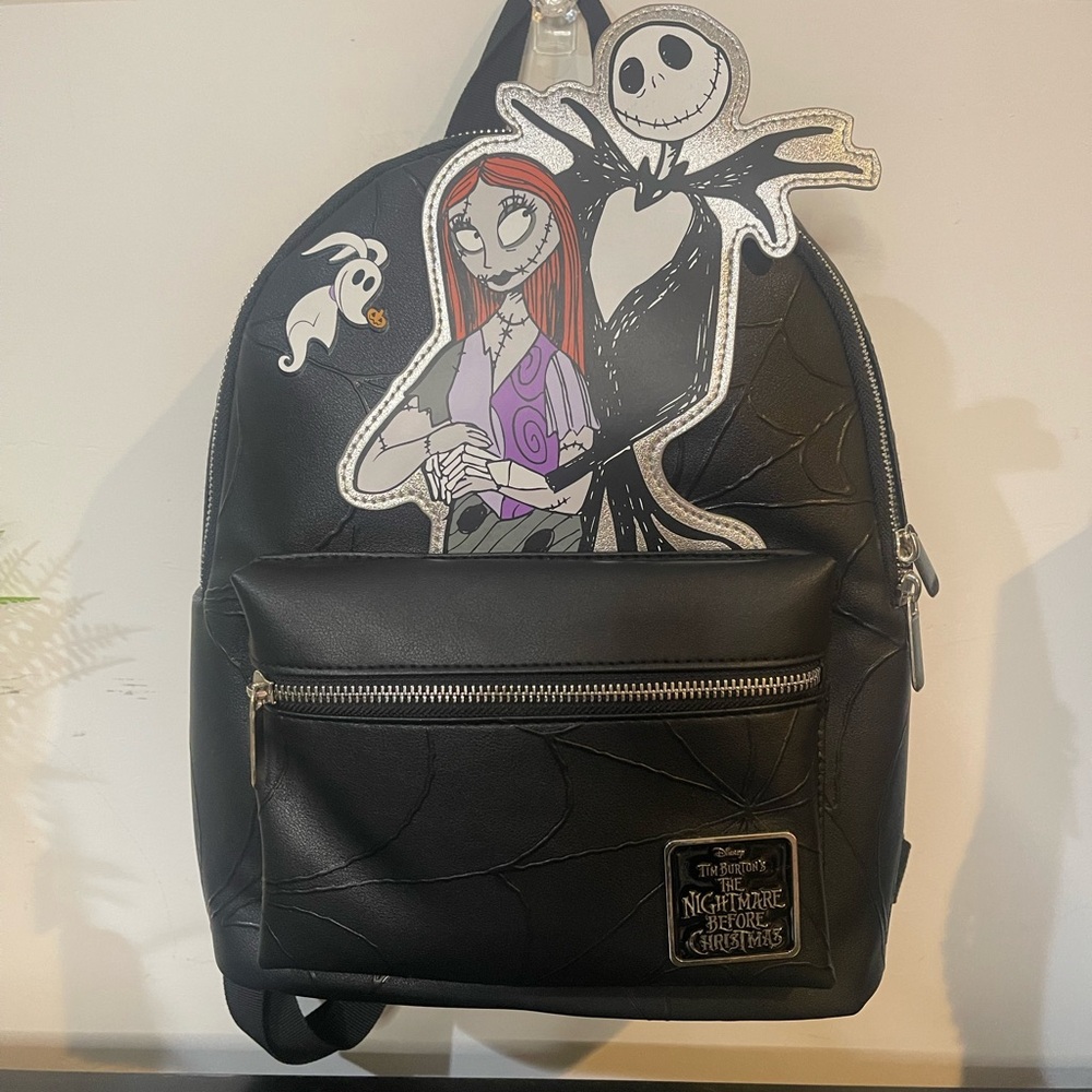 Disney Black Nightmare Before Christmas Backpack